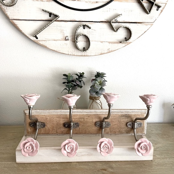 Other - Rose Vintage Hook Rack